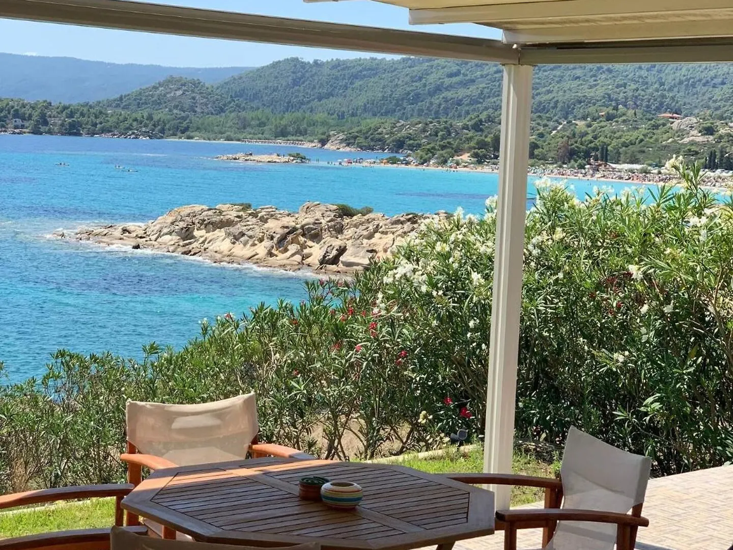 Beachfront Villa Paradise Vourvourou